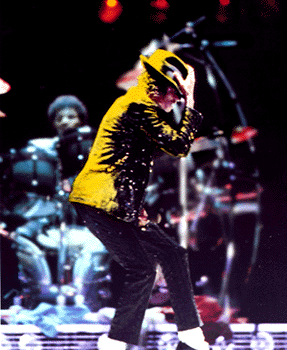 Michael Jackson's moonwalk
